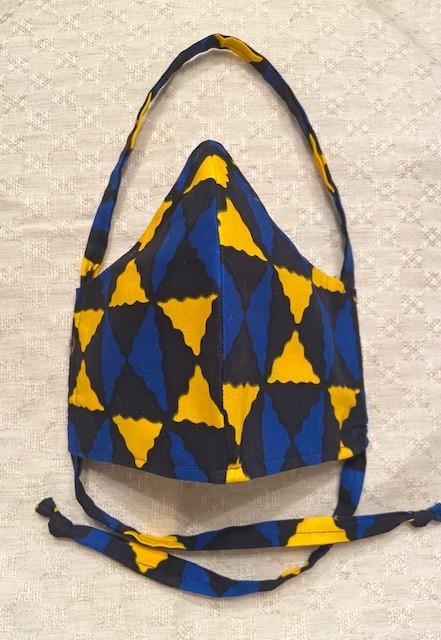 Washable 100% Cotton Face Mask with Nose Wire & Filter Pocket