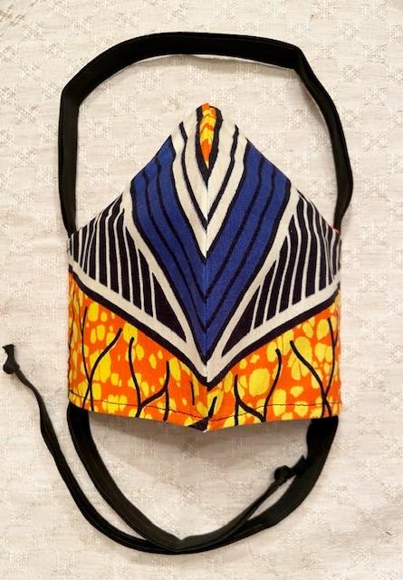 Washable 100% Cotton Face Mask with Nose Wire & Filter Pocket