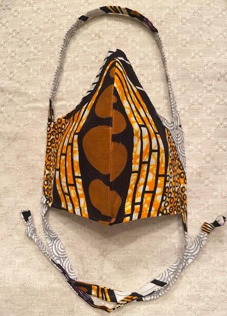 Washable 100% Cotton Face Mask with Nose Wire & Filter Pocket